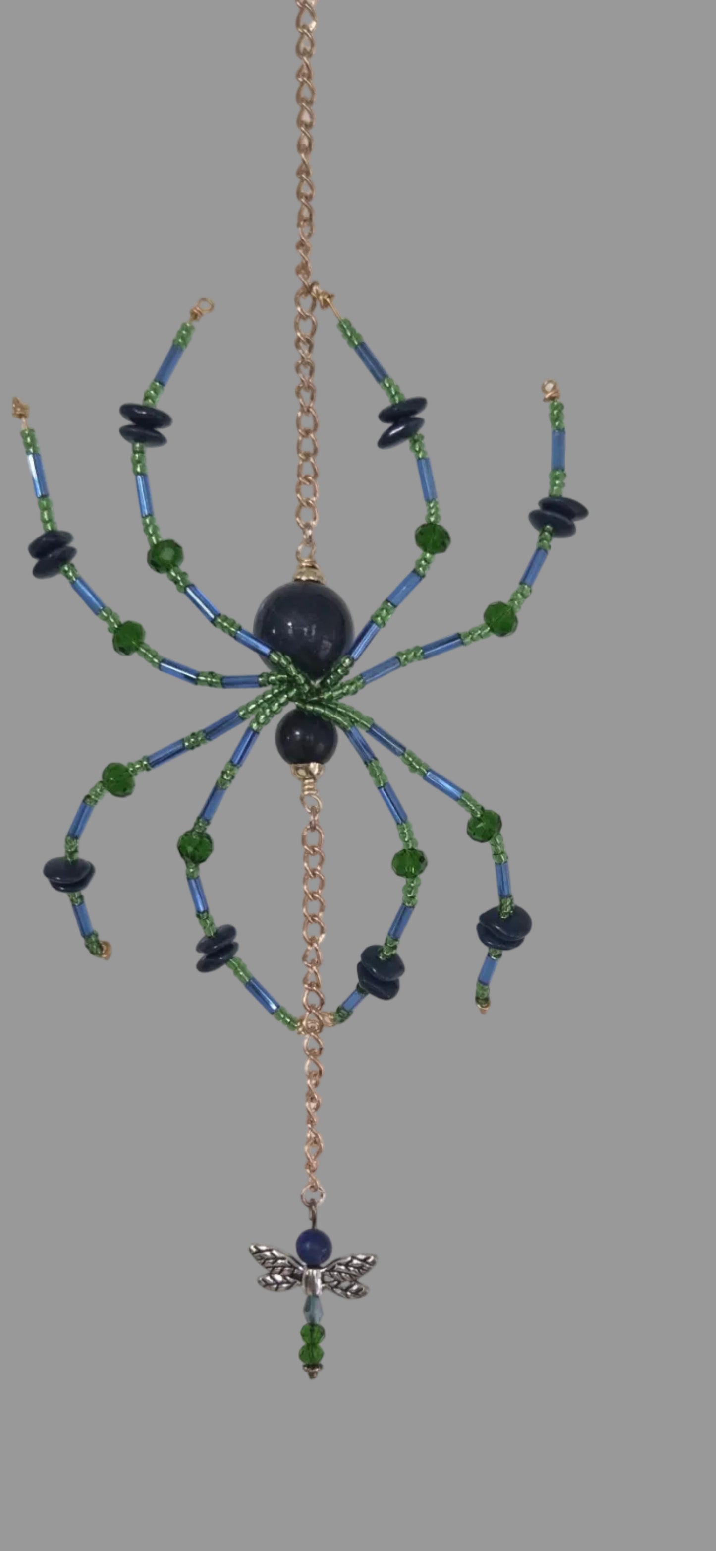 Blue and green